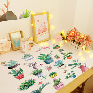 Miếng Dán Tường Trang Trí Bàn Học Chống Thấm Nước Miếng Dán Tường Tự Dính Miếng Dán Bàn Trang Trí Miếng Dán Tường PVC Hoạt Hình Đơn Giản Hiện Đại