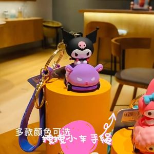 SANRIO Action Figure SATUAN Mainan Anak Karakter EDISI MOBIL CINNAMOROLL KUROMO MELODY HELLOKITTY  Pajangan Bukan Blindbox