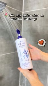 Sữa Tắm Trắng Da Hạt Ý Dĩ Hatomugi 800ml