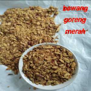 bawang goreng 1kg (c) brambang asli brebes-bahan masakan