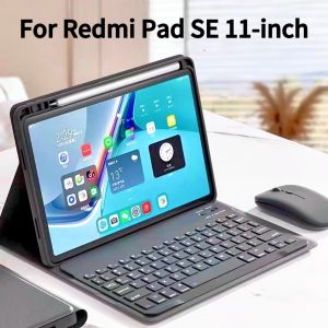 Case For Xiaomi Redmi Pad SE 11 Inch Bluetooth keyboard cover Redmi Pad SE 11inch