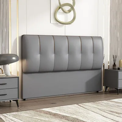 Modern Simple Solid Wood Bed Headboard 1.5m