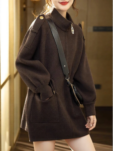 French Elegant Loose Winter Coat