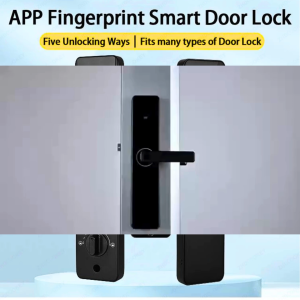 READY TaffHOME S203 Smart Door Lock Kunci Pintu Rumah Sidik Jari Fingerprint Password Kartu Alarm