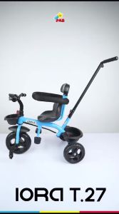 Sepeda Anak Roda Tiga Iora T 27 Kereta Dorong Tricycle Musik Arah Kursi Bisa hadap depan dan belakang