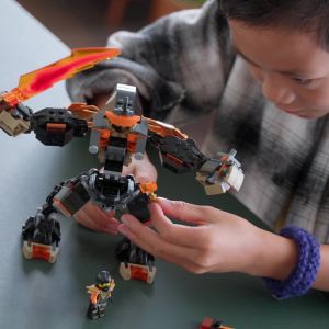 LEGO NINJAGO 71854 Đồ Chơi Lắp Ráp Chiến Giáp Của Cole & Rồng Của Zane (364 chi tiết)