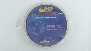 Kampas Rem Tromol GL Pro - Kanvas Brake Shoe Breakshoe Rem Rim Tromol Belakang Honda GL Max