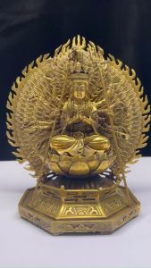 Tượng phật thiên thủ thiên nhãn bằng đồng ( tượng phật nghìn mắt nghìn tay )