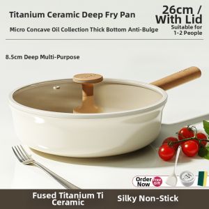 YIZHIFU | Non-Stick Titanium Ceramic Frying Pan for Home Use