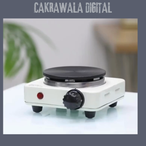 PROMO Taffware Kompor Listrik 1 Tungku Watt Kecil Serbaguna Mini Portable Hot Plate 500W - DLD-101B
