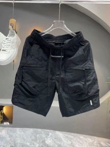 Casual Summer Mens Short Pants Zipper Pocket Loose Five-Quarter Sporty Urban Fashionable Workwear Lightweight Basic Color