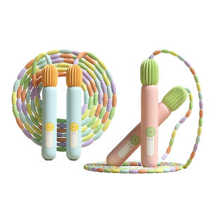 INRT | Childrens Bamboo Jump Rope for Beginners