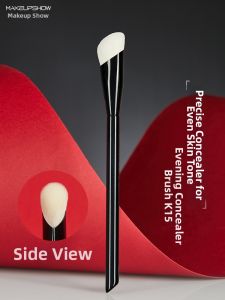 MAKEUPSHOW | Tear Trough And Nasolabial Fold Concealer Brightening Round Head Finger Brush Goat Hair Makeup Brush