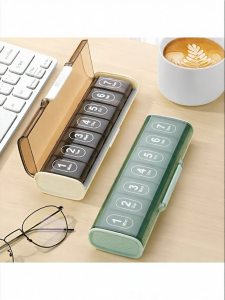 BAPNP | Daily Pill Reminder Portable Medicine Organizer