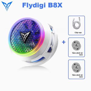 Bộ Làm Mát Điện Thoại Di Động Flydigi B8X B9X Với Bộ Tản Nhiệt Từ Tính Siêu Tản Nhiệt Chuyển Đổi Tần Số Ánh Sáng RGB Cho iPhone iPad Android