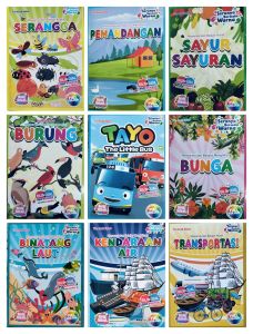 Buku Mewarnai- Coloring book for kids- Tim Anak Hebat