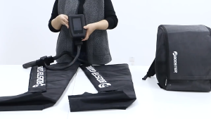 Booster Pneumatic Leg Compression Massager Boots with Intelligent Controller Customized Relaxation Process Three-Dimensional Cyclic Compression Relaxation Helping Muscles Quickly Recover from Fatigue Promoting Blood Circulation and Metabolism