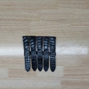 Dây đồng hồ nam size 20mm vân da chân cá sấu thật tặng kèm cốt bảo hành 01 năm không khóa dây đeo đồng hồ nam Men Leather M20DH6C