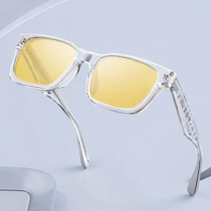 Horien | Vintage Color Gradient Large Frame Sunglasses