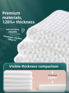 MONLEYTA | Pure Cotton Face Wash Towels Disposable Hanging Style Official Flagship Store Authentic Cleansing Towels Non-shedding