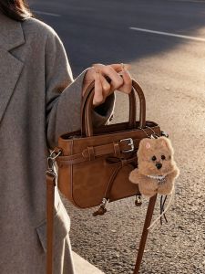 Túi Đeo Chéo Họa Tiết Da Báo Thời Trang Cổ Điển Túi Xách Nữ Túi Đeo Chéo Đơn Giản Túi Đeo Vai Có Thể Tháo Rời Túi Đeo Chéo Mềm