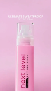 Hanasui Next Level Matte/Glow & Lock Setting Spray - Healthy Glow Finish Healthy Matte Finish Superfine Mist 4in1 Maxiproof Quick Set