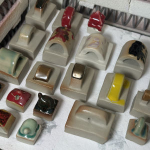 Contemporary Ceramic Seal Raw Material Engraving Clay Seal for Exhibitions Adult Student Training And Teaching Ceramics