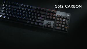 Logitech G512 RGB Mechanical Gaming Keyboard GX Blue/GX Brown/GX Red Switches USB Passthrough