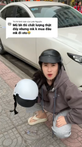 [TẶNG SET BIKER] Nón Bảo Hiểm Trơn 1/2 Đầu - Màu Sơn Nhám - Có Lỗ Thông Gió - Hợp Với Nam & Nữ !