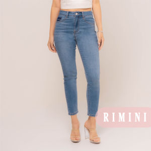 RIMINI - Celana Jeans Skinny Wanita Pocket Patch Size 26-33 - Bellis Pants 5254