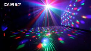 48/64/72 Patterns Stage Laser Light Ball Disco Light LED Colorful Party Light Adjustable Laser Lights Protable Home Party Bar/KTV Laser Light Ball With Remote Control For Birthday Wedding Decor Dance Atmosphere Lamp Projector Stage Lights Party DJ Light