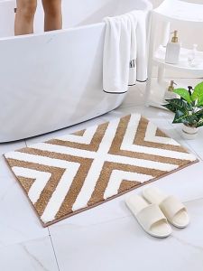 *SG SELLER* Anti Slip Cashmere Floor Mat|Thick MicroFiber Absorbent Bathroom Kitchen Soft Rug Non Slip Mats Non Slip Bath Mat For Senior - Lazada