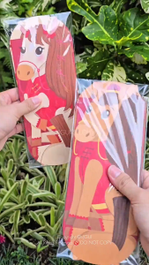 Angpao Imlek 2026 Horse Angpau Kuda Amplop CNY Sincia