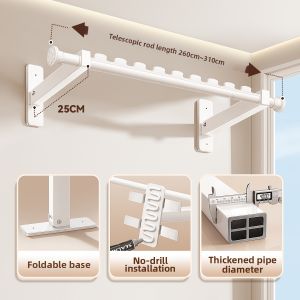 WEILAISHI | Wall Mounted Telescopic Drying Rack