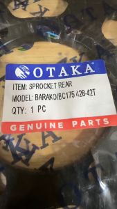 OTAKA REAR SPROCKET BARAKO/BC175