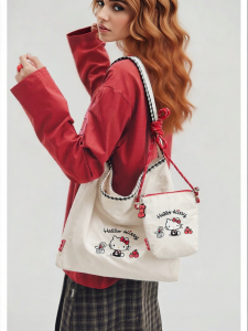 TOUTOU | Canvas Tote Bag Crossbody