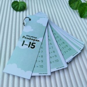 Tabel Pembagian / Tabel Matematika / Alat Bantu Belajar Matematika