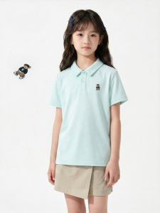 spao | Breathable Thin Casual Girls Polo Shirt