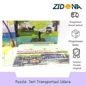 Puzzle Transportasi Tradisional Rabbit&Turtle