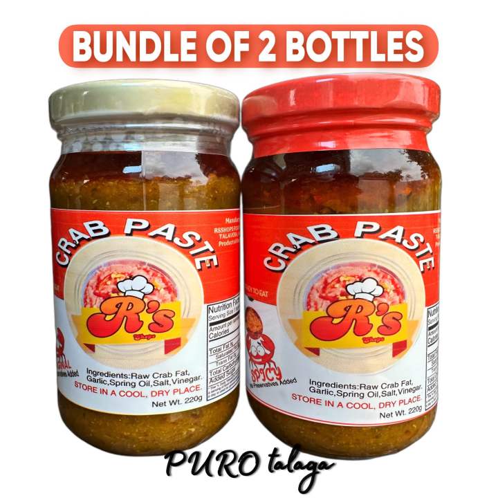 RSSHOPS%20Pure%20Crab%20Paste%20Bundle%20of%202%20bottles%20Spicy%20and%20Original%20Flavor%20Instant%20Food%20-%20Image%202