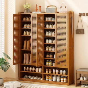 Multi-layer Indoor Shoe Rack High-capacity Storage Cabinet