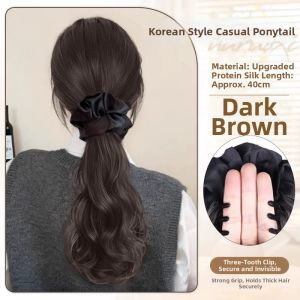 Lazy Loose Wave Clip-On Ponytail Hair Extension