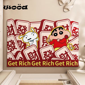 Kochava Cartoon Enter Door Mat Anti Dirt Dust Removal Entrance Hallway Mat Customizable Size PVC Material Modern Simple Style