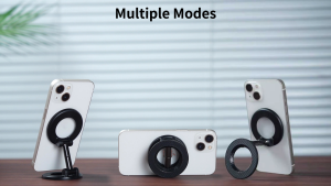 ZAVREN Magnetic Phone Holder 360 Rotation Double Sided Phone Mount MagSafe Stand for Desk Car Gym iPhone 17 Pro Max samsun