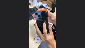 Syble 2D Portable Mobile Phone Back Clip Wireless Barcode Scanner Bluetooth 1D 2D QR Bar Code Reader