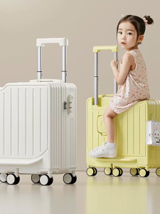 Child RIde on 6 Wheels Cabin Suitcase Check in Size Baggage 20 inch Luggage