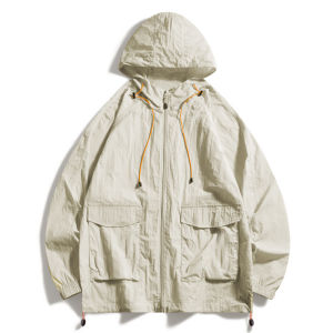 MiiOW | เสื้อคลุมกันแดดมีฮู้ดสำหรับกลางแจ้งสำหรับผู้ชายและผู้หญิง เสื้อคลุมกันแดดบางระบายอากาศได้ดี เสื้อคลุมกันแดดแบบมีฮู้ดสำหรับฤดูร้อนของ MiiOW Catman