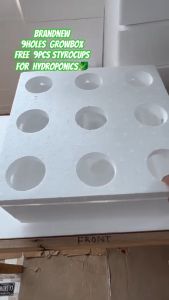 Hydroponics BrandNew Grow box - 0/5/9 HOLES/HEAVY DUTY MATERIAL/FREE STYROCUPS WITH SLIT