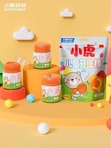100 Sticks Childrens Dental Floss Barrel Colored Floss For Children Cure Dent Teeth Cleaning Orthodontic Interdental Pick