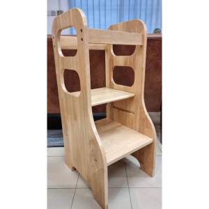 Montessori Wood Learning Tower for Kids / Children’s Stepping Stool / Kitchen Helper